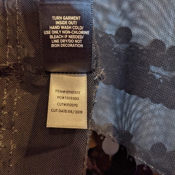 Torrid Sequin/Mesh Top Size 3 - Picture 7 of 7
